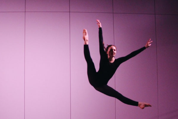 A-Level-Dance at Cronton Sixth Form College Widnes Runcorn