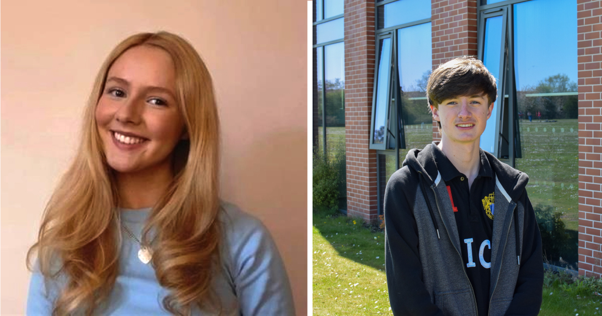 Oxford Summer School Success for students Max Barnes and Freya Richardson Fay