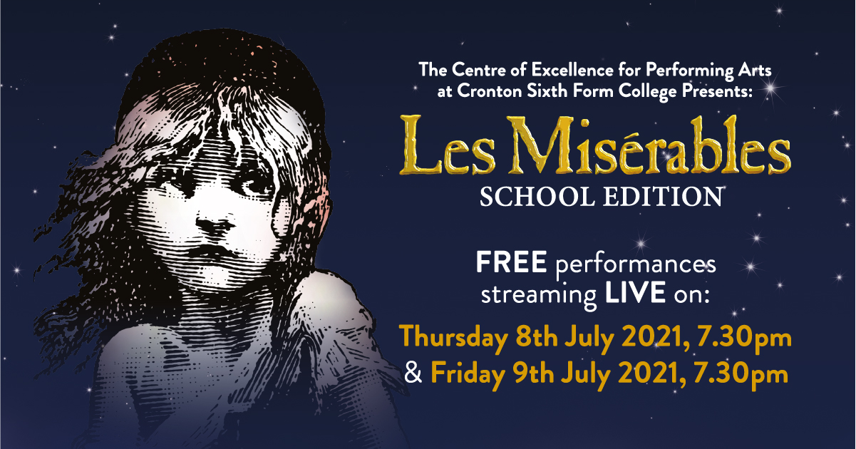Les Miserables at Cronton Sixth Form College