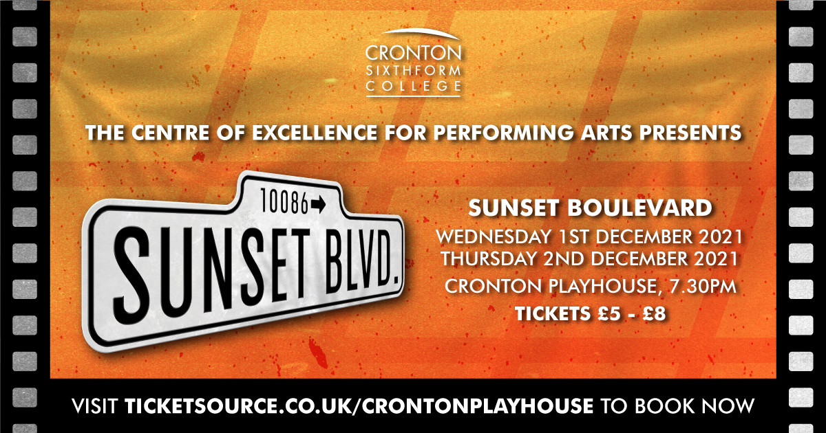 The Centre of Excellence for Performing Arts presents Andrew Lloyd Webber's Sunset Boulevard, book now!