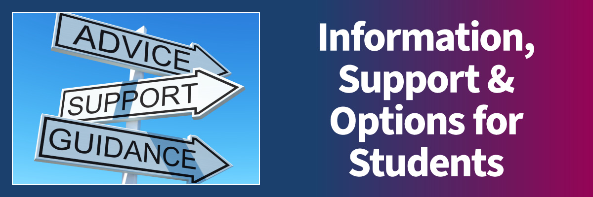 Information support and options for students