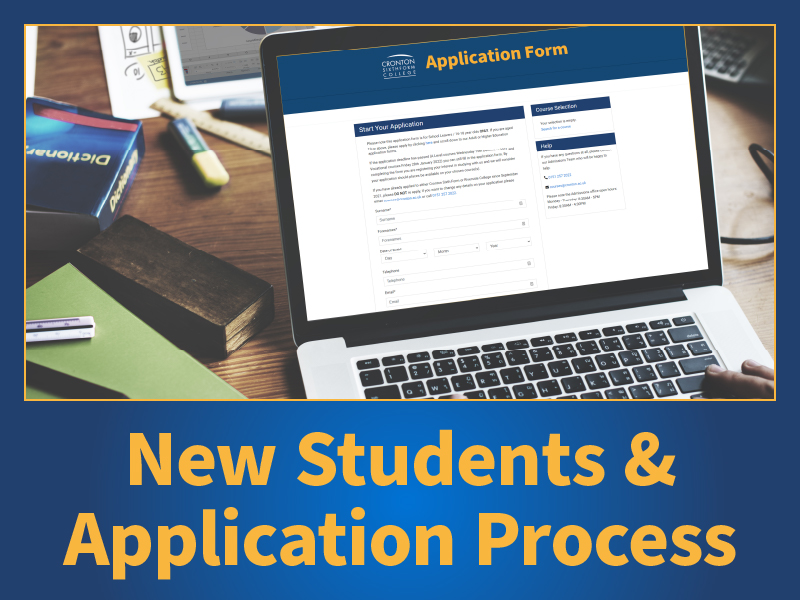 New Students & Applications Process