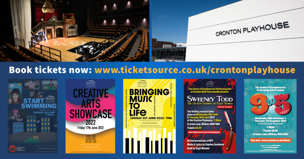 Shows at the Cronton Playhouse Cronton