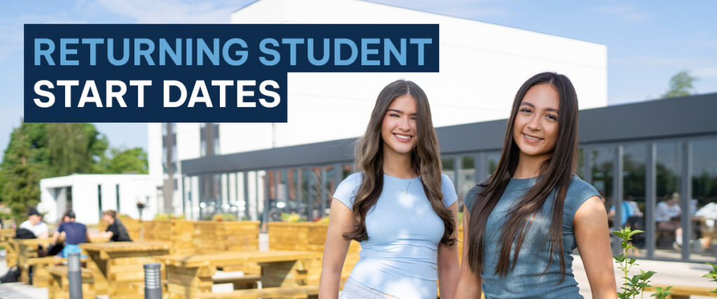 Returning Student Start Dates