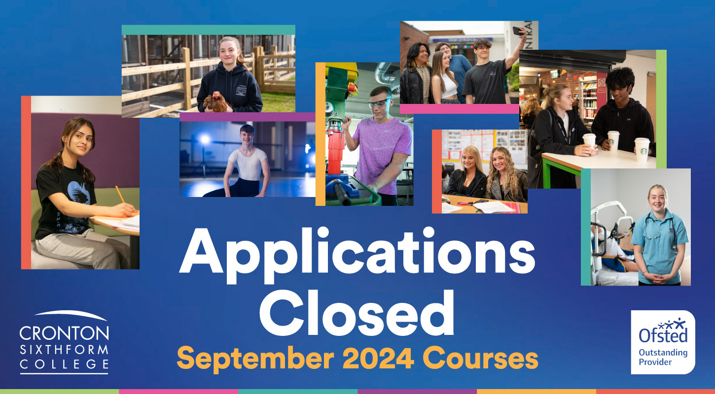 Applications Closed September 2024 Courses