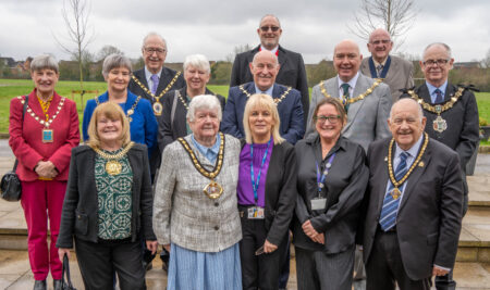 Mayoral Civic Heads visit Cronton Sixth Form