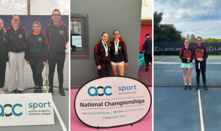 Sports Scholars Abi Redman and Jess McLean Triumph at AoC Sport Tennis National Finals