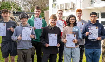 Cronton Physics Students Win NW UK Space Design Competition and Compete in National Finals in London!
