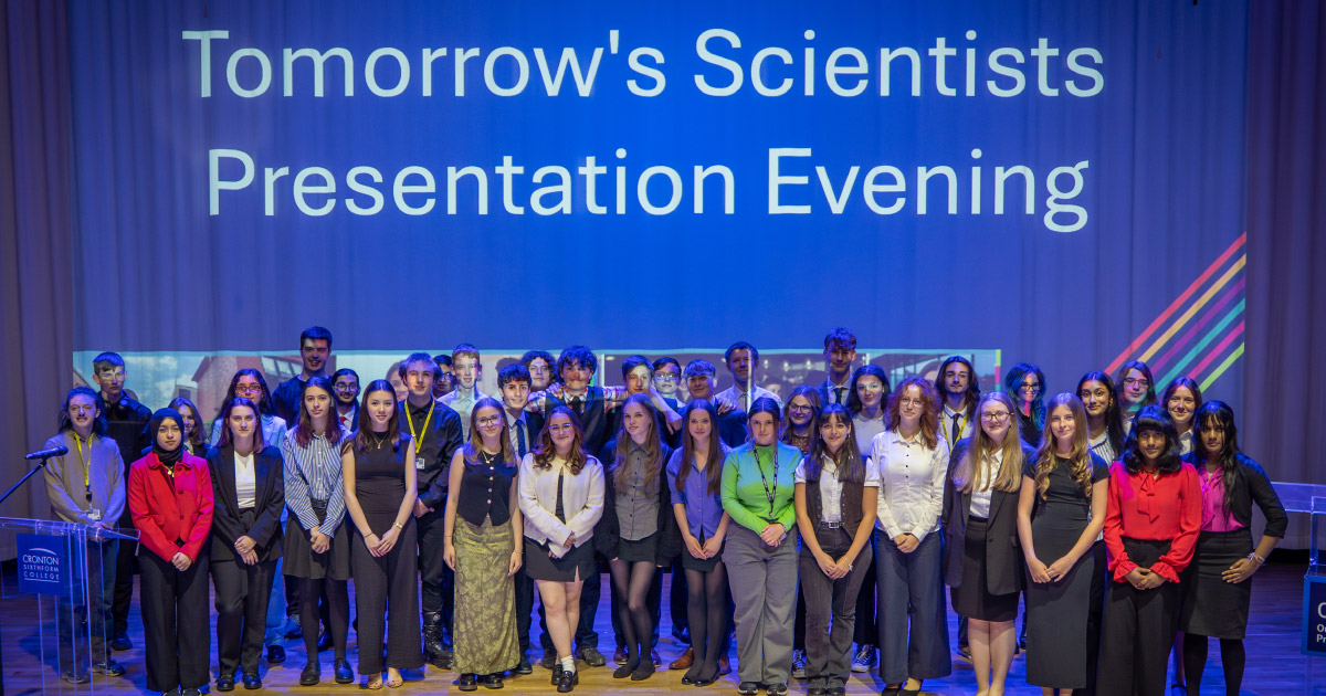 Tomorrow's Scientists Presentation Evening