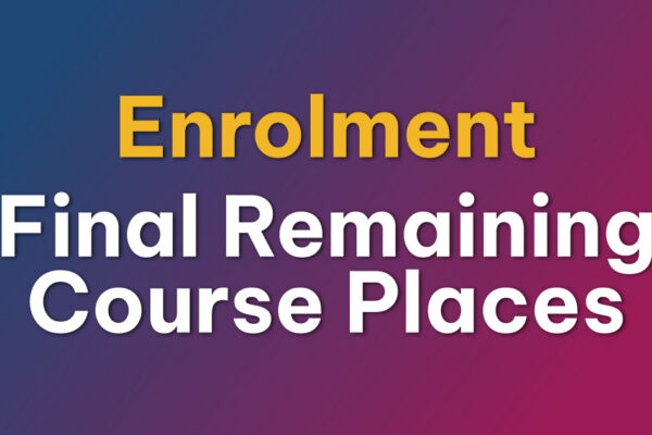 Enrolment Final Remaining Course Places
