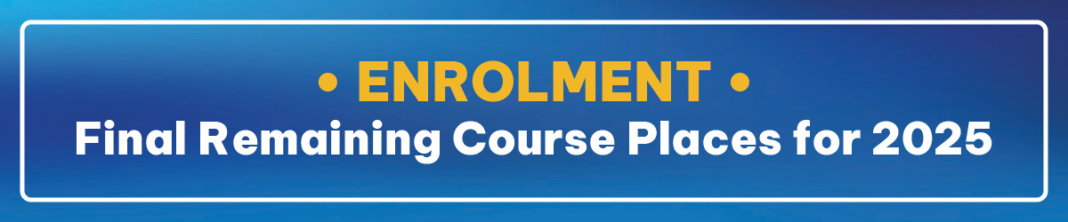 Enrolment Final Remaining Course Places for 2025