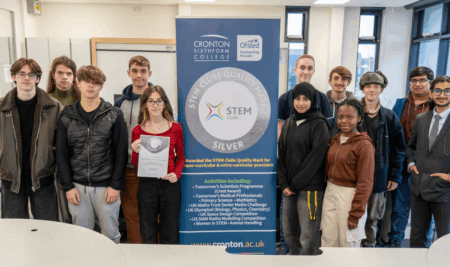 Cronton Awarded the Prestigious STEM Clubs Quality Mark
