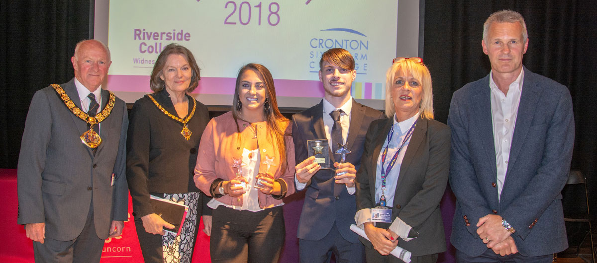 vocational student of the year awards 2018 cronton sixth form riverside college