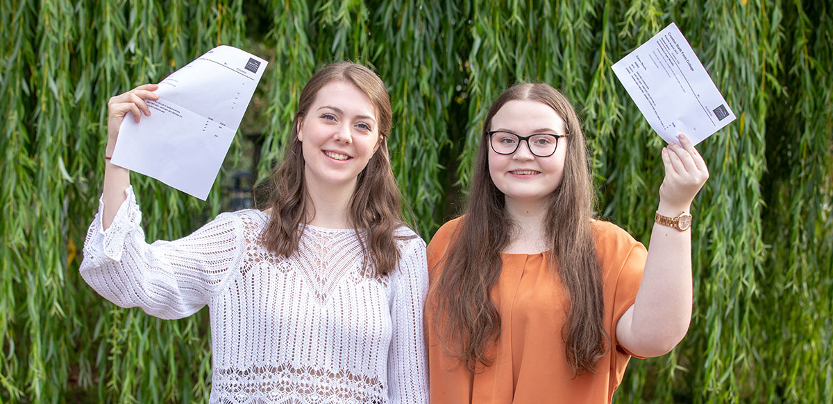 A Level results day 2018 cronton sixth form college students