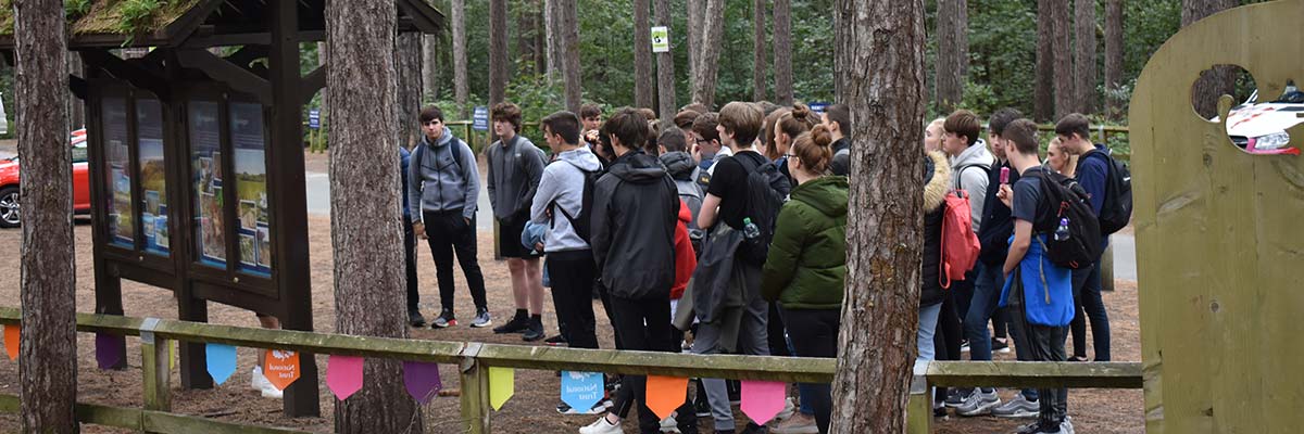 Geography Students Formby Beach Trip