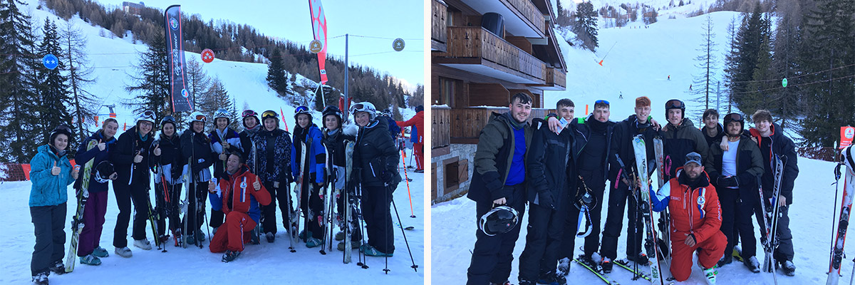 Skiing Trip La Plagne